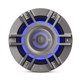 Infinity 8" Coaxial Marine RGB Speakers Titanium Kappa #KAPPA8135M