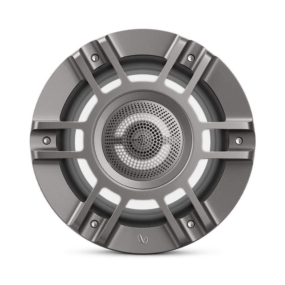 Infinity Qualifies for Free Shipping Infinity 8" Coaxial Marine RGB Speakers Titanium Kappa #KAPPA8135M