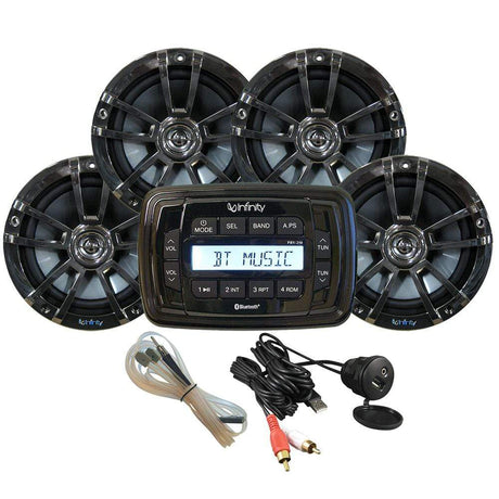 Infinity Qualifies for Free Shipping Infinity Mpk250 Package W/ 4 Black Inf622 Speakers #INFMPK250-4