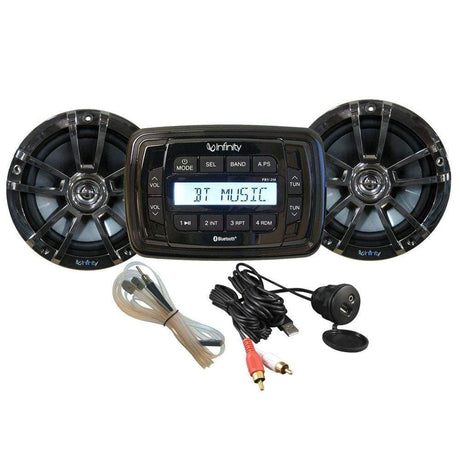 Infinity Qualifies for Free Shipping Infinity PRV250 Package with INF612 Chrome Speakers #INFMPK250
