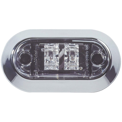 Innovative 2-LED Surface Mount Light White/Clear Lens #200-5503-7