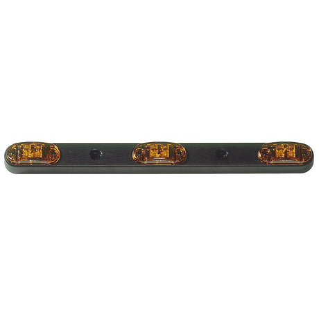 Innovative Lighting Qualifies for Free Shipping Innovative LED Tri-Bar ID Light 15" Amber/Clear Lens #220-1500-7