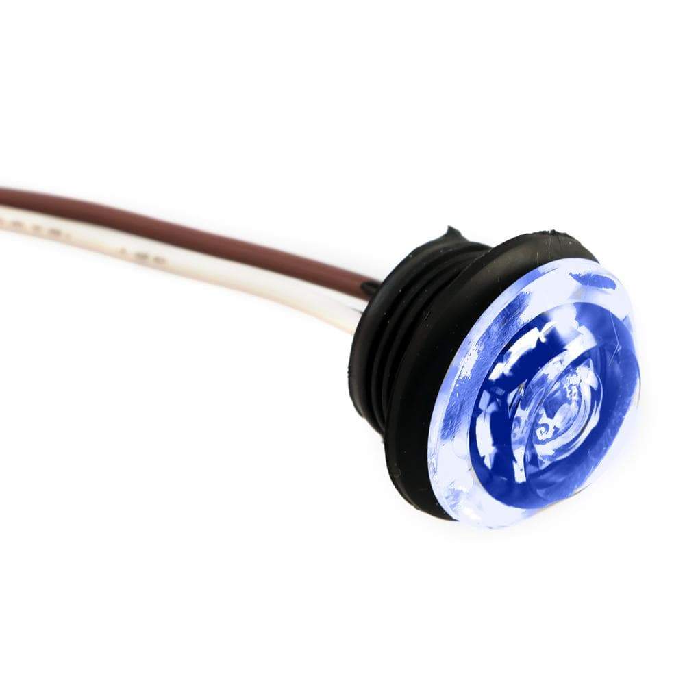 Innovative Lighting Qualifies for Free Shipping Innovative Lighting Shortie Livewell/Bulkhead Light Blue #011-2550-7