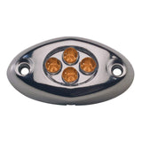 Innovative Lighting Qualifies for Free Shipping Innovative Surface-Mount Courtesy Light Amber/Chrome #004-1200-7