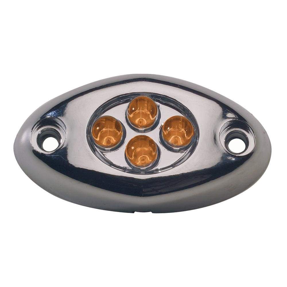 Innovative Lighting Qualifies for Free Shipping Innovative Surface-Mount Courtesy Light Amber/Chrome #004-1200-7