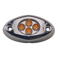Innovative Lighting Qualifies for Free Shipping Innovative Surface-Mount Courtesy Light Amber/Chrome #004-1200-7