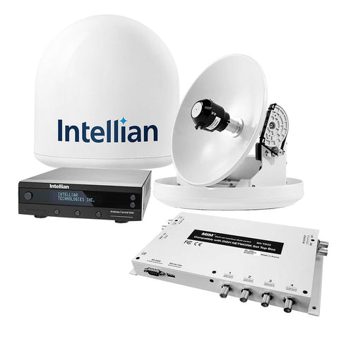 Intellian Tech Not Qualified for Free Shipping Intellian I2 US System with Dish/Bell MIM-2 with 3m RG6 #B4-209DN2