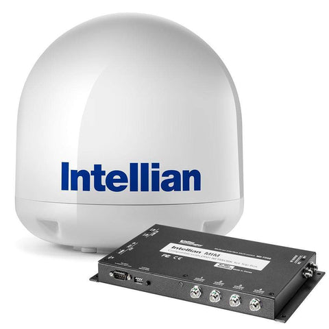 Intellian I3 Us System Plus Dish/Bell Mim with RG6 1m Cable #B4-I3DN
