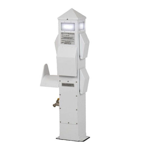International Dock Products Oversized - Not Qualified for Free Shipping International Dock Shore Power Pedestal #SPC-36-3A-305
