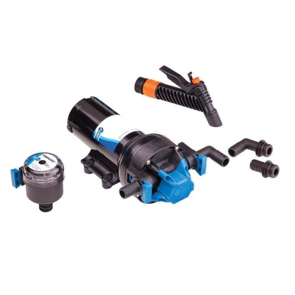 Jabsco Automatic Washdown Pump 5.0 GPM 70 PSI 12v #82505-0092
