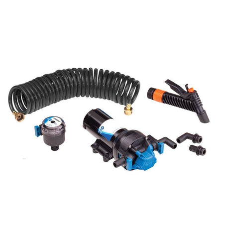Jabsco Qualifies for Free Shipping Jabsco Automatic Washdown Pump w/Hosecoil 4.0 GPM 70 PSI 12v #82904-0092
