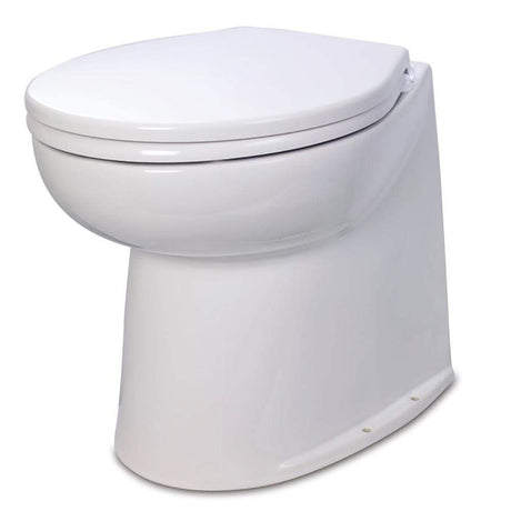 Jabsco Qualifies for Free Shipping Jabsco Deluxe Flush 14" 12v Straight Back Electric Toilet #58080-1012