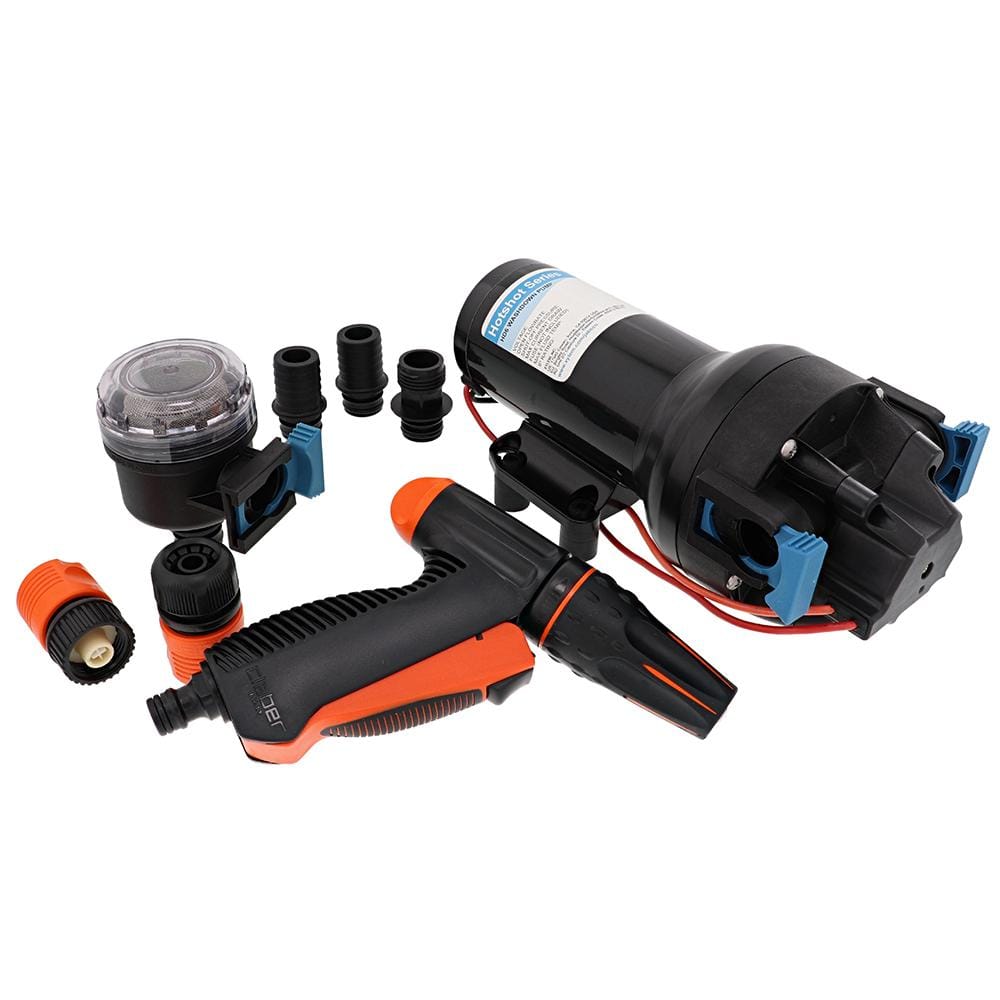 Jabsco Qualifies for Free Shipping Jabsco Hotshot Hd6 HD Washdown Pump 12v 6 GPM 70 PSI #P601J-219N-3A