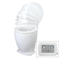 Jabsco Qualifies for Free Shipping Jabsco Lite Flush 24v Electric Toilet with Control Panel #58500-1024