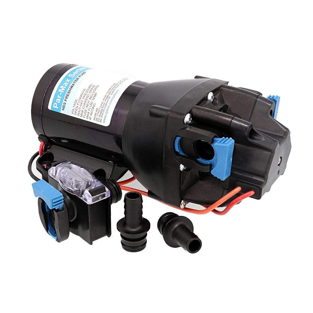 Jabsco Qualifies for Free Shipping Jabsco Par-Max HD3 HD Water Pressure Pump 12v 3 GPM #Q301J-118S-3A