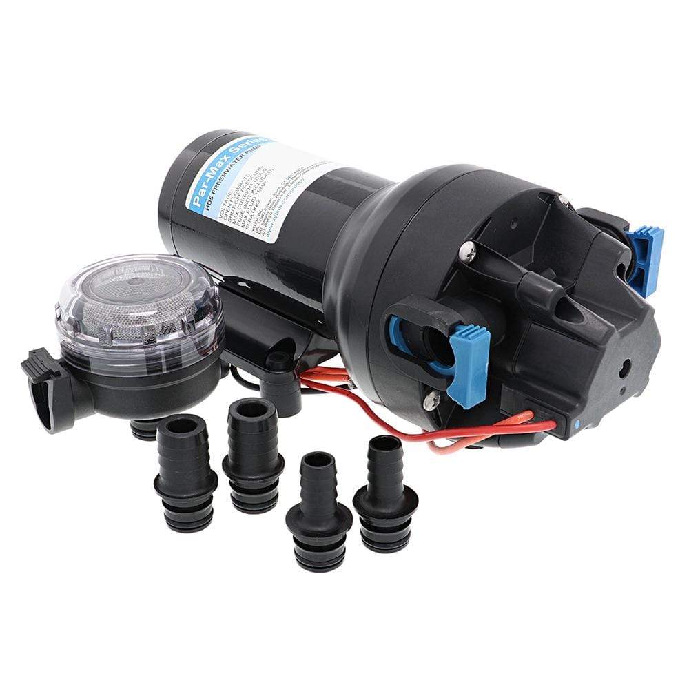 Jabsco Qualifies for Free Shipping Jabsco Par-Max HD5 HD Water Pressure Pump 12v 5 GPM #P501J-115S-3A