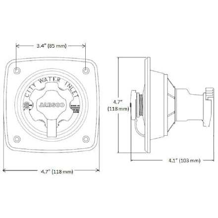 Jabsco Qualifies for Free Shipping Jabsco Pressure Regulator 45 PSI #44412-1045