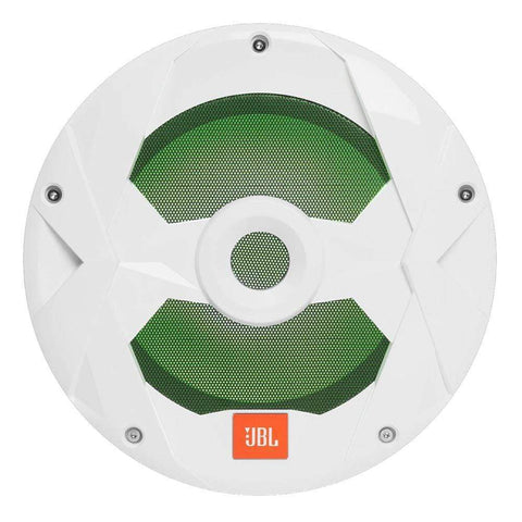 JBL Audio Qualifies for Free Shipping JBL 10" 750w Subwoofer RGB Illuminated White Grill #JBLMS10LW
