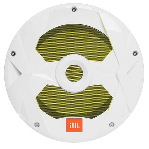JBL Audio Qualifies for Free Shipping JBL 10" 750w Subwoofer RGB Illuminated White Grill #JBLMS10LW