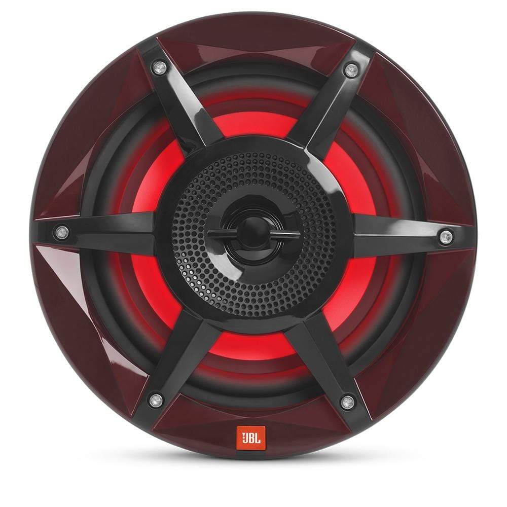 JBL 8" Coaxial Marine RGB Speakers Black Stadium #STADIUMMB8030AM