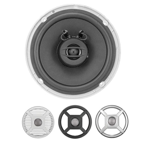 JENSEN Qualifies for Free Shipping JENSEN 6.5" Coaxial LED Lighted Speakers #MS650RTL