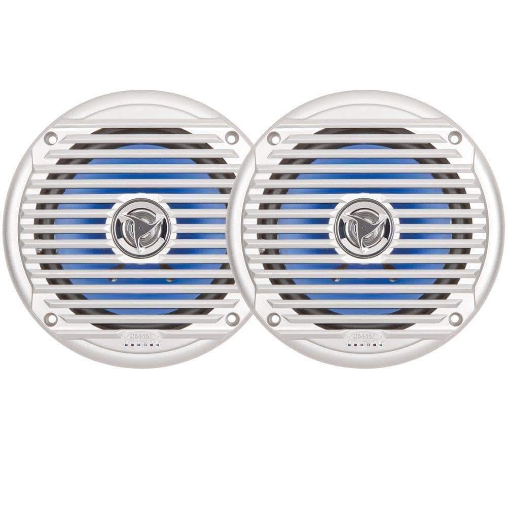 JENSEN 6.5" Coaxial Waterproof Speaker Silver #MSX60SR