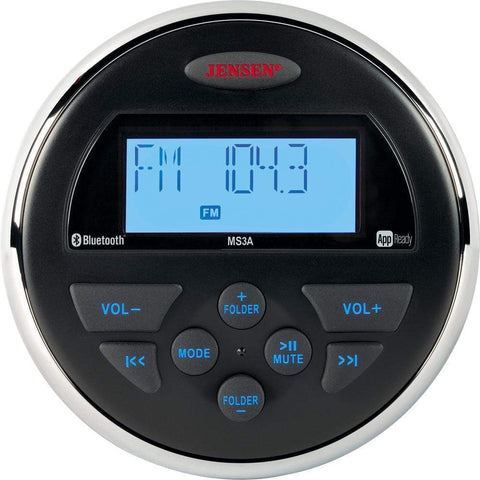 JENSEN AM/FM/USB/App Ready Bluetooth Stereo #MS3ARTL