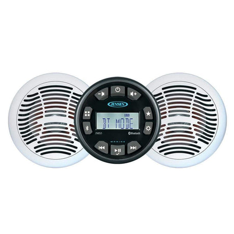 JENSEN Qualifies for Free Shipping Jensen AM/FM/USB/BT Stereo with 2 AMS620W Speakers #JMS3SPKG