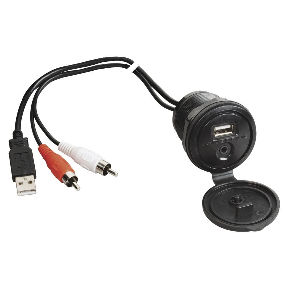 Jensen USB and Auxiliary Audio Input Jack #JENAUX1