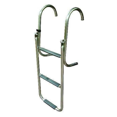 JIF Marine Products Not Qualified for Free Shipping JIF Marine Products 3-Step Transom Ladder #EQQ