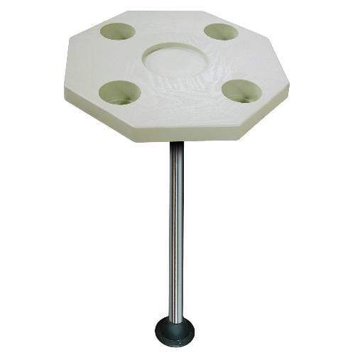 JIF Marine Products Qualifies for Free Shipping JIF Marine Products Ivory Octagonal Table Kit #DSI-KS