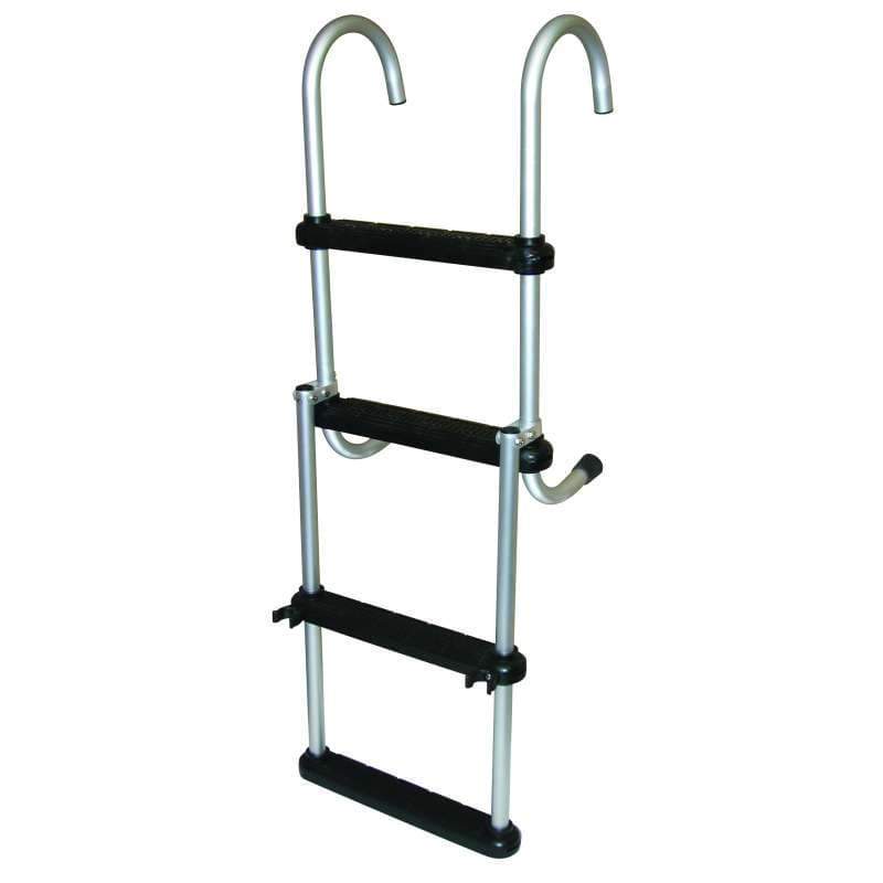 JIF Marine Products Qualifies for Free Shipping JIF Marine Products Removable Folding Ladder 4-Step #ASC4