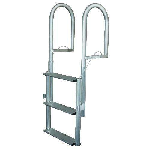 JIF Marine Products Not Qualified for Free Shipping JIF Marine Products Standard Lift Dock Ladder Wide 3-Step #DJX3W