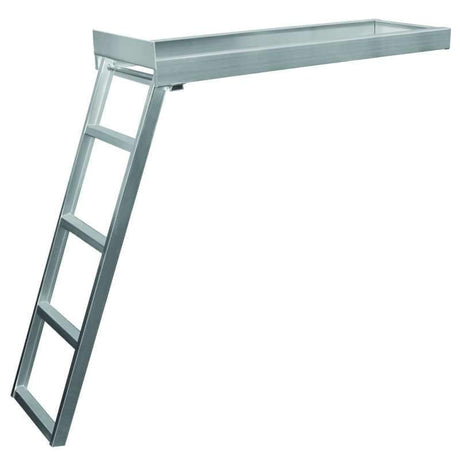 JIF Marine Products Oversized - Not Qualified for Free Shipping JIF Marine Products Under Deck Pontoon Ladder #CSD1