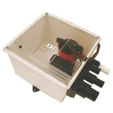 Johnson Pump Qualifies for Free Shipping Johnson 1000 GPH Multi-Port Shower Drain Pump 24v #57151-24