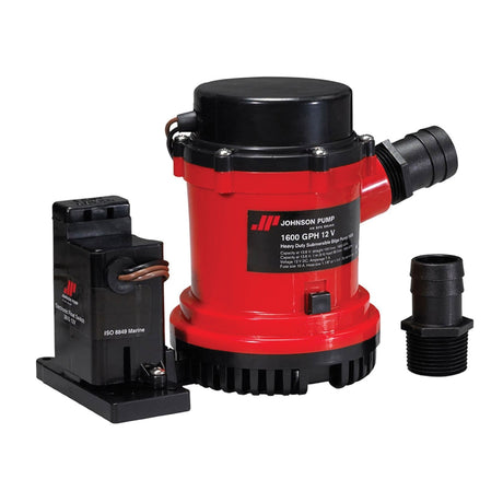 Johnson Pump Qualifies for Free Shipping Johnson 1600 Auto Pump with Ultima Switch 24v #01674-002