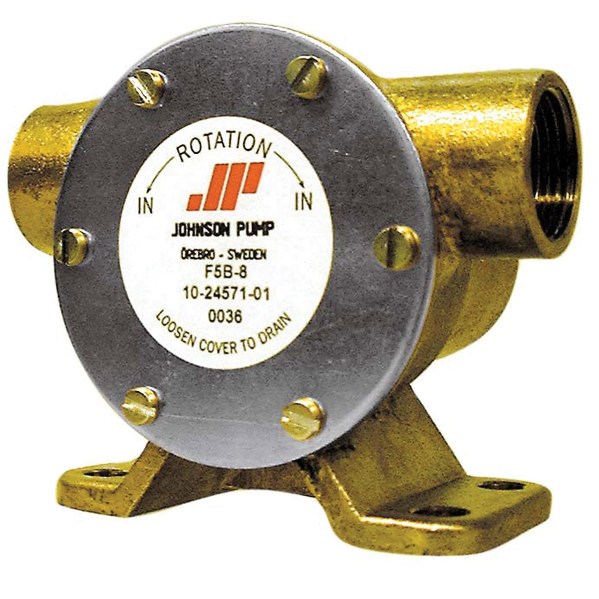 Johnson Bronze Flexible Impeller Pump #10-24571-51