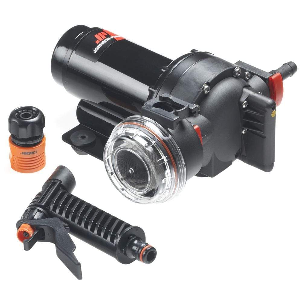 Johnson Pump Qualifies for Free Shipping Johnson Pump 5.2 GPM Aqua Jet Wash Down Pump 24v #10-13407-08