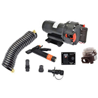 Johnson Pump Qualifies for Free Shipping Johnson Pump Aqua Jet 5.2 GPM Wash Down Pump Kit & Hose 24v #64534-24