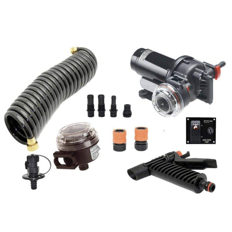 Johnson Pump Qualifies for Free Shipping Johnson Pump Aqua Jet WD 3.5 GPM 12v Pump Kit #JP-64535