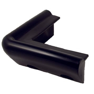 K & R Dock Products In-Store Pickup Only K&R 10" Black Vinyl Corner Bumper Tapered #PG-46076