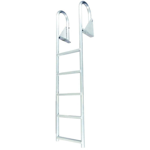 K & R Dock Products Oversized - Not Qualified for Free Shipping K&R 5-Step Aluminum Swing-up Ladder #LD-5STSLD