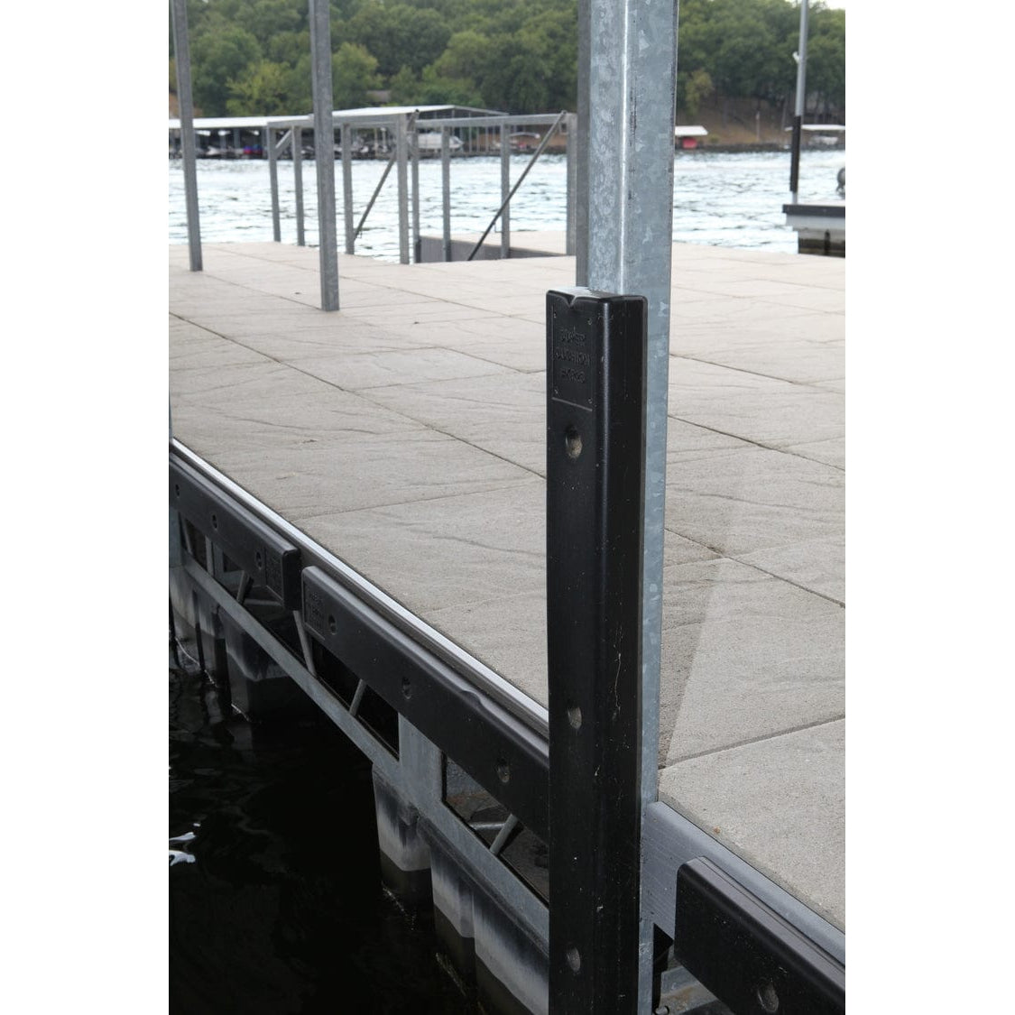 K & R Dock Products In-Store Pickup Only K&R Black Super Cushion 2" Slot #SC-KR20B