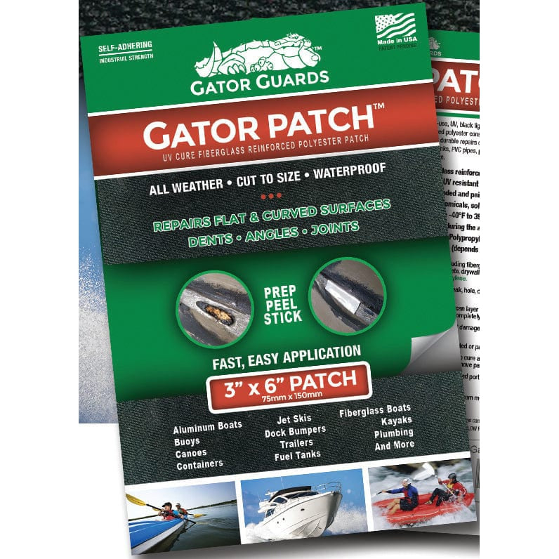 Keelshield Qualifies for Free Shipping Keelshield Gator Patch 6" x 9" #GP-69