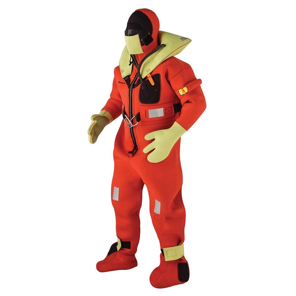 KENT Commercial Immersion Suit USCG Small Orange #15400-200-020-13