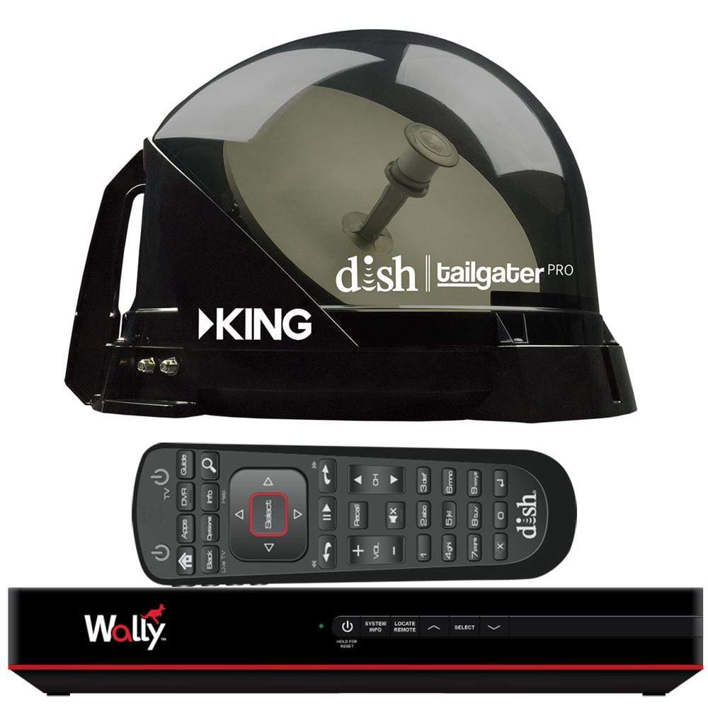 King-Dome Qualifies for Free Shipping King DISH Tailgater Pro Bundle with DISH Wally Receiver #DTP4950