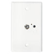 King-Dome Qualifies for Free Shipping King Jack Antenna Power Injector Switch Plate White #PB1000