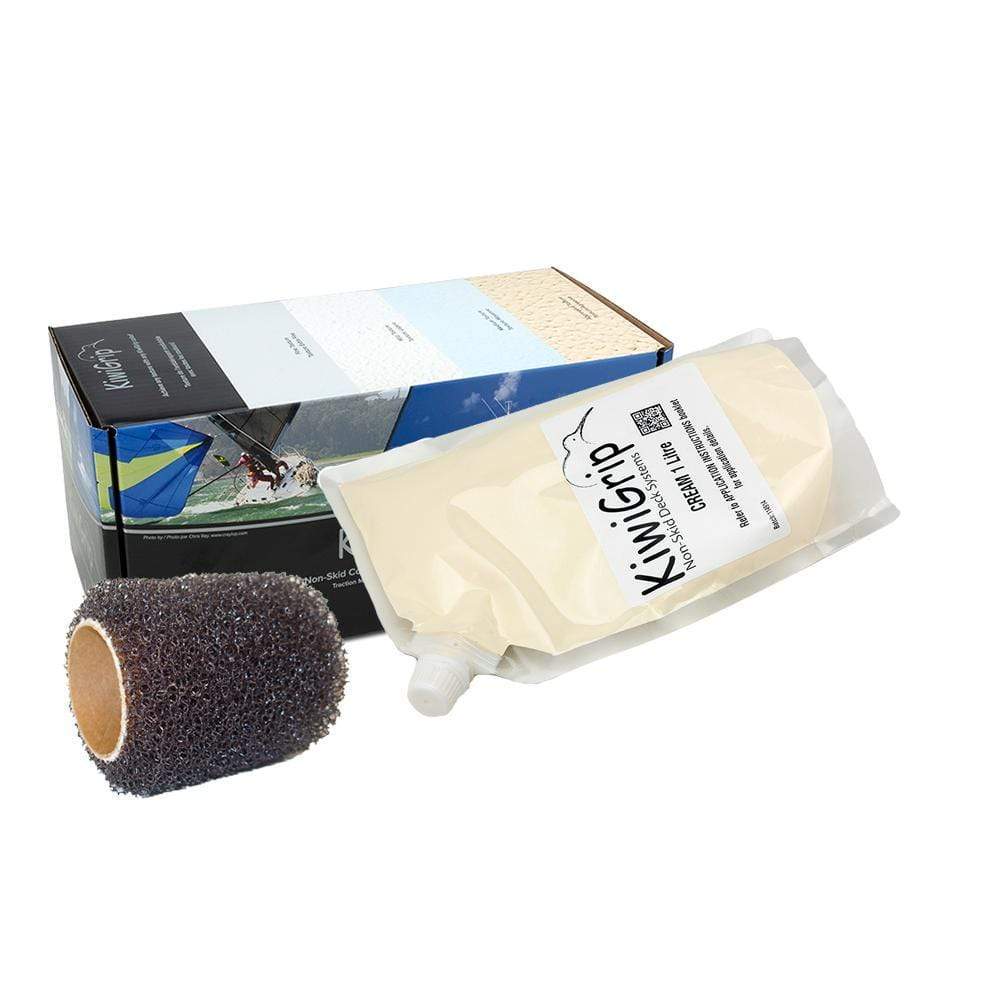 KiwiGrip Qualifies for Free Shipping Kiwigrip Cream 1 Liter Pouch with Roller #KG-1CP-R