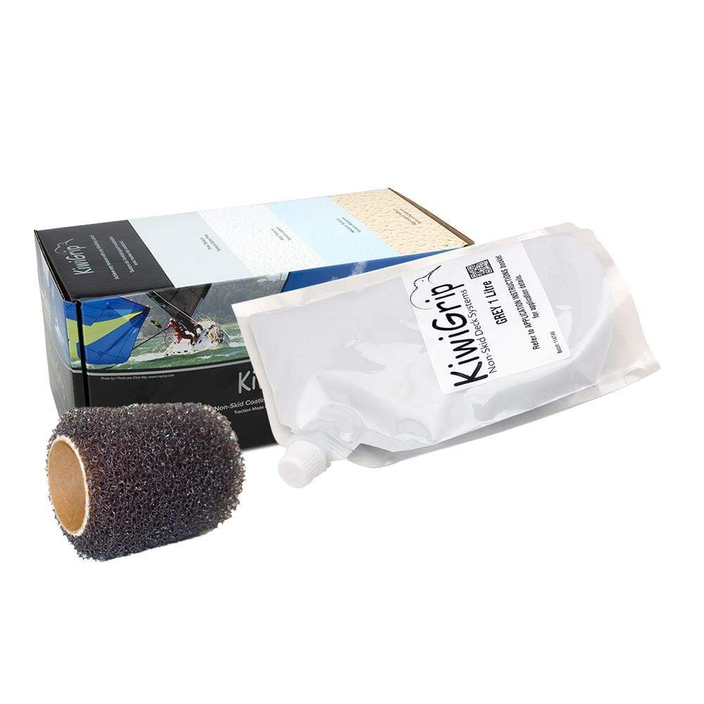KiwiGrip Qualifies for Free Shipping Kiwigrip Grey 1 Liter Pouch with Roller #KG-1GP-R