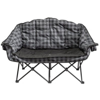 Kuma Outdoor Gear Not Qualified for Free Shipping Kuma Outdoor Gear Bear Buddy Double Chair Gray Plaid #KM-BBDC-GPB